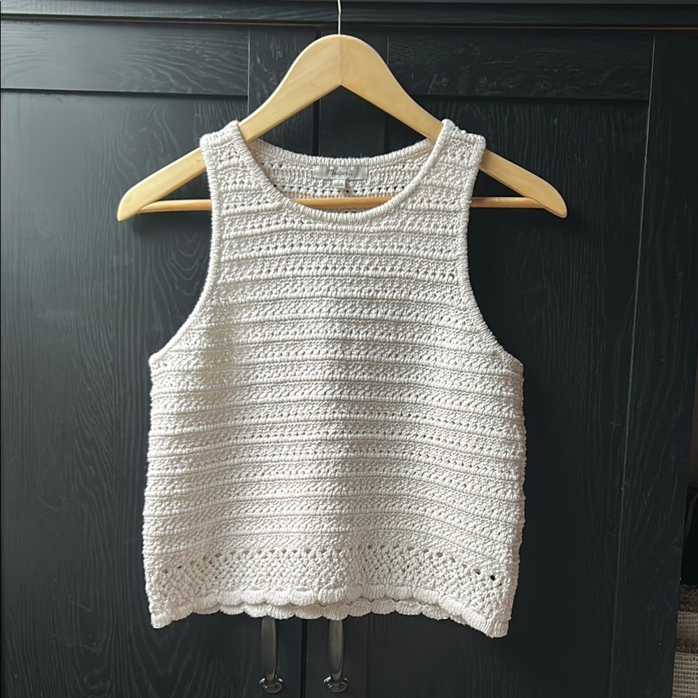 NWT Madewell Crochet Tank Top